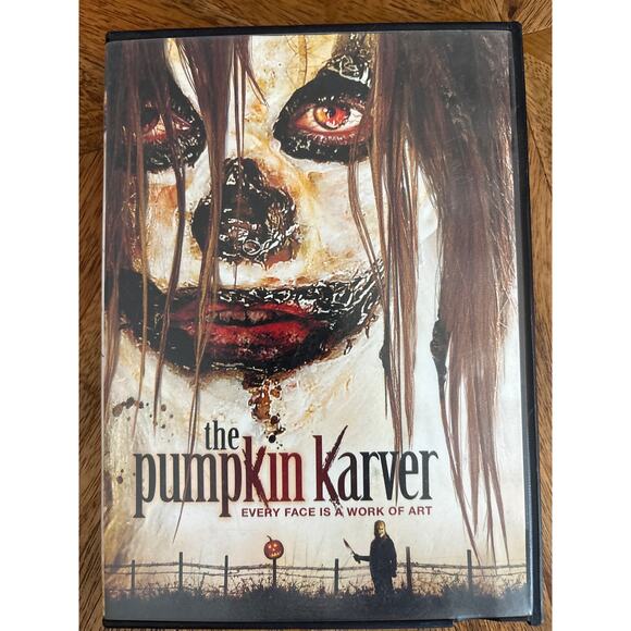 The pumpkin Karver DVD horror first look studio scary Halloween goth movie - Picture 1 of 3